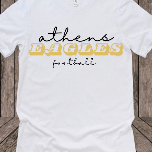 Athens Eagles Football Dry-Fit Shirt