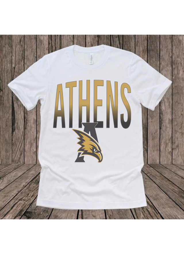 Tall Athens Logo Tee